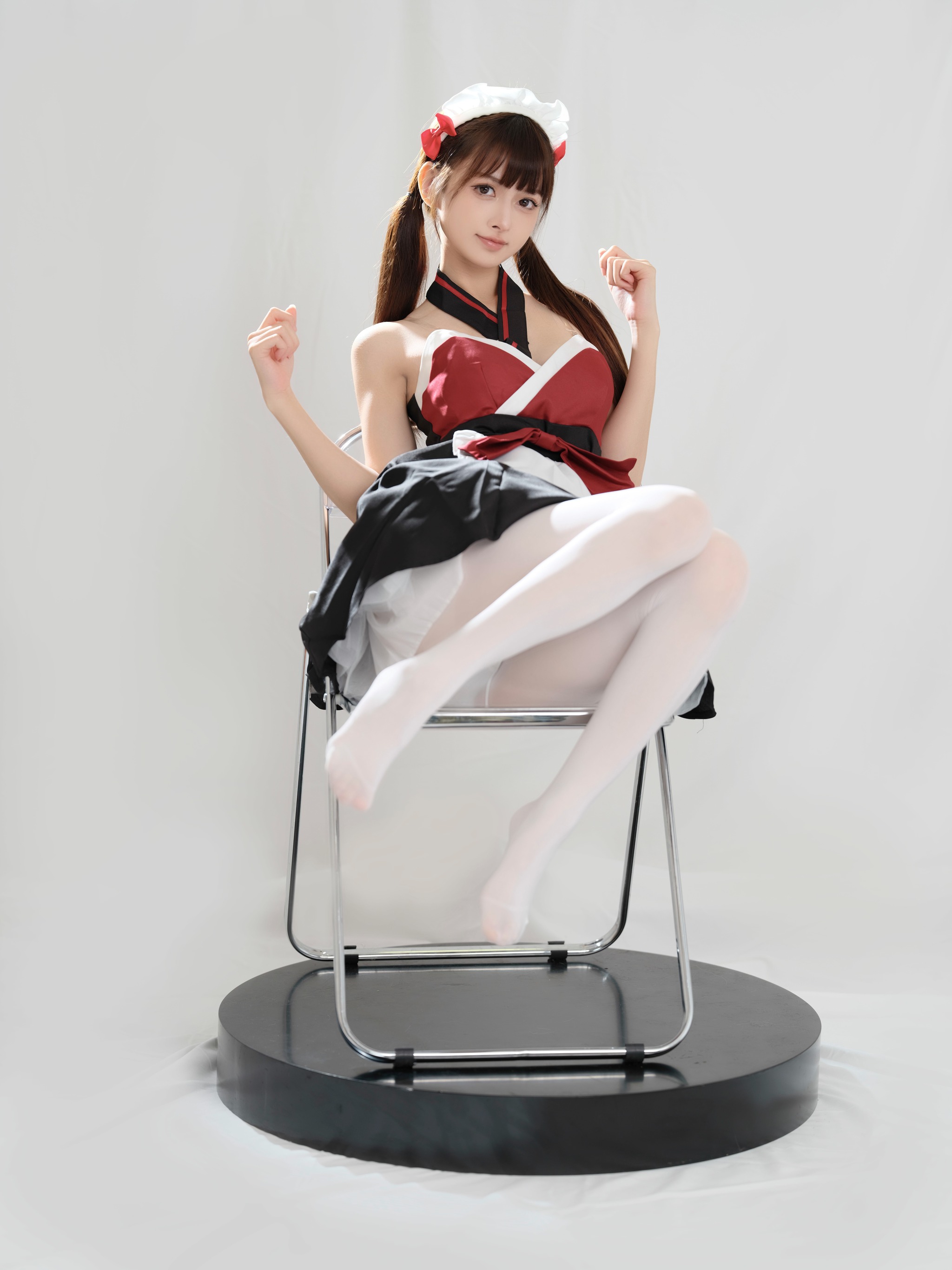 图片[1]-河豚抚子 – NO.007 红衣小女仆 [25P]-XikXak